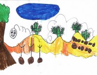 Kid’s Art of One Seed